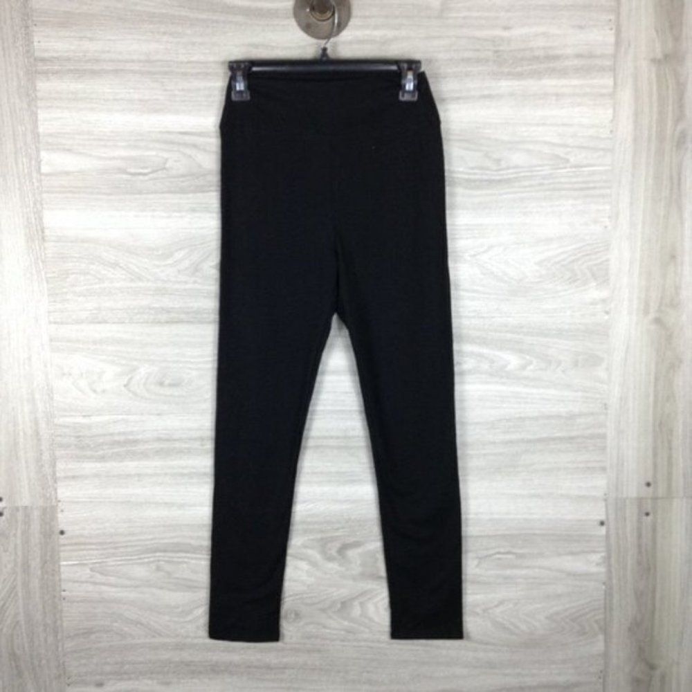 Shimera Black Cotton Blend Leggings size M